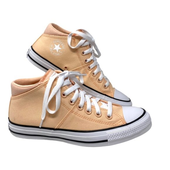 Converse Chuck Taylor All Star Madison Mid Sneakers Women's Coral Canvas A05002F - Picture 6 of 9